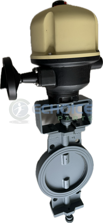 Exhaust valve..Exhaust scavenging flap.DM 200mm., Jenbacher, 1256588